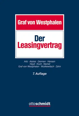 Westphalen / Artz / Assies |  Der Leasingvertrag | eBook | Sack Fachmedien