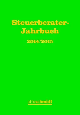 Rödder / Hüttemann |  Steuerberater-Jahrbuch 2014/2015 | eBook | Sack Fachmedien