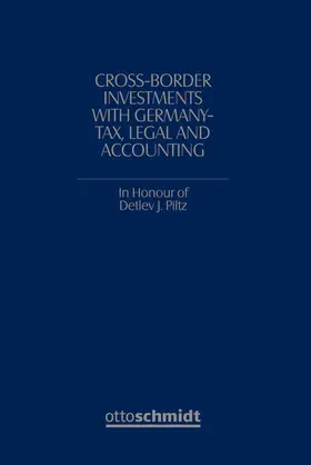 Rödder / Bahns / Schönfeld |  Cross-Border Investments with Germany - Tax, Legal and Accounting | eBook | Sack Fachmedien