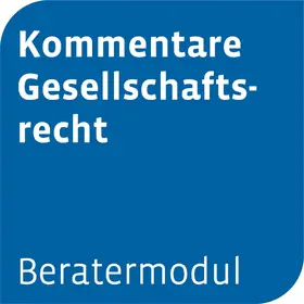 Beratermodul Kommentare Gesellschaftsrecht | Otto Schmidt | Datenbank | www2.sack.de