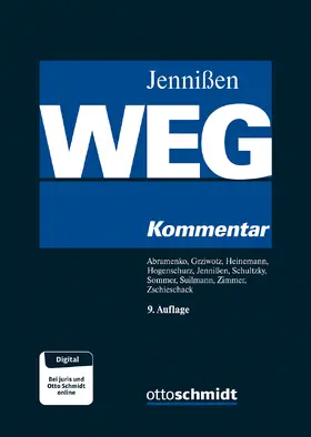 Abramenko / Jennißen / Zschieschack | WEG | Buch | 978-3-504-45085-4 | www2.sack.de