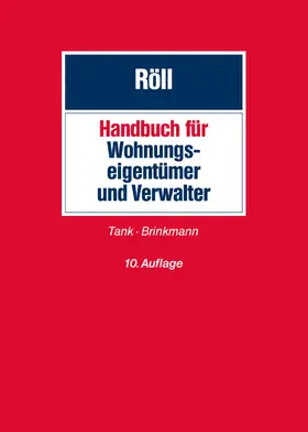 Röll |  Handbuch für Wohnungseigentümer und Verwalter | Buch |  Sack Fachmedien