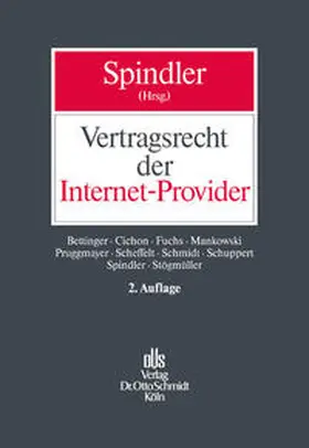 Spindler |  Vertragsrecht der Internet-Provider | Buch |  Sack Fachmedien