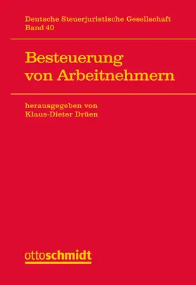 Drüen |  Besteuerung von Arbeitnehmern | Buch |  Sack Fachmedien