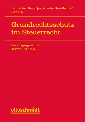 Krumm |  Grundrechtsschutz im Steuerrecht | Buch |  Sack Fachmedien