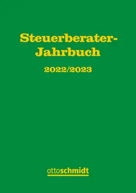 Steuerberater-Jahrbuch 2022/2023 | Buch | 978-3-504-62669-3 | sack.de