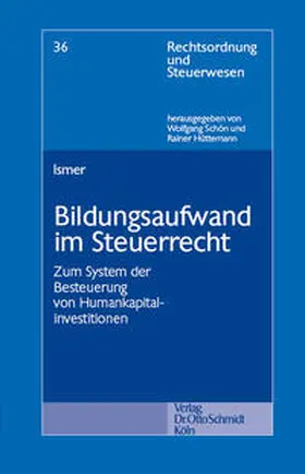 Ismer |  Bildungsaufwand im Steuerrecht | Buch |  Sack Fachmedien