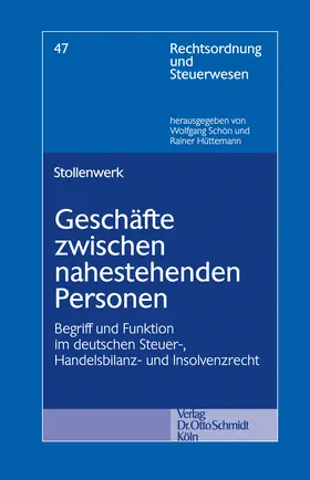 Stollenwerk |  Geschäfte zwischen nahestehenden Personen | Buch |  Sack Fachmedien