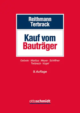 Reithmann / Terbrack |  Kauf vom Bauträger | Buch |  Sack Fachmedien