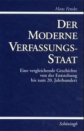 Fenske |  Der Moderne Verfassungsstaat | Buch |  Sack Fachmedien