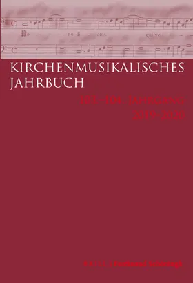  Kirchenmusikalisches Jahrbuch - 103 und 104 Jahrgang 2019/2020 | Buch |  Sack Fachmedien