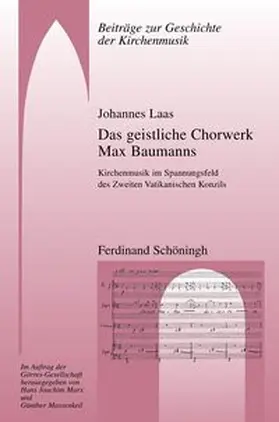 Laas |  Das geistliche Chorwerk Max Baumanns | Buch |  Sack Fachmedien