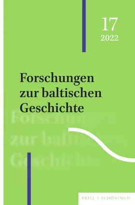 Brüggemann / Laur |  Forschungen zur baltischen Geschichte | Buch |  Sack Fachmedien