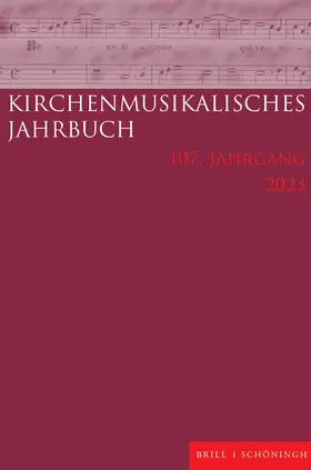 Konrad |  Kirchenmusikalisches Jahrbuch 107. Jahrgang 2023 | Buch |  Sack Fachmedien