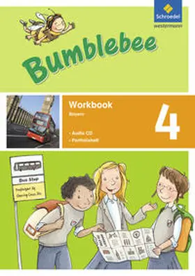 Ehlers / Meindl |  Bumblebee 4. Workbook 4 plus Portfolioheft und Pupil's Audio-CD. Bayern | Buch |  Sack Fachmedien