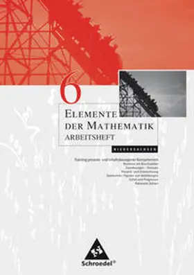  Elemente der Mathematik 6. Arbeitsheft. Sekundarstufe 1. Niedersachsen | Buch |  Sack Fachmedien