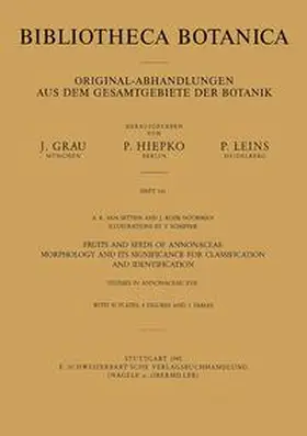 Setten / Koek-Noorman |  Fruits and seeds of Annonaceae | Buch |  Sack Fachmedien