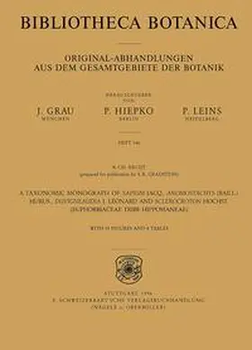 Kruijt |  A Taxonomic Monograph of Sapium Jacq., Anomostachys (Baill.) Hurus., Duvigneaudia J. Léonard and Sclerocroton Hochst. (Euphorbiacaea tribe Hippomaneae) | Buch |  Sack Fachmedien