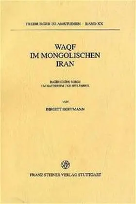 Hoffmann |  Waqf im mongolischen Iran | Buch |  Sack Fachmedien