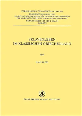 Klees |  Sklavenleben im klassischen Griechenland | Buch |  Sack Fachmedien