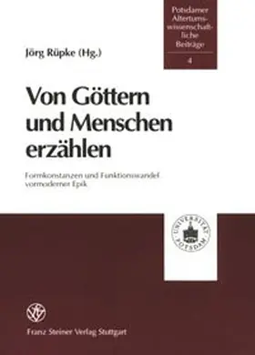 Rüpke |  Von Göttern und Menschen erzählen | Buch |  Sack Fachmedien