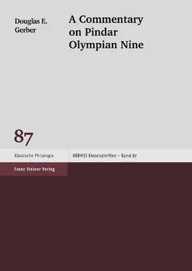 Gerber |  A Commentary on Pindar "Olympian" 9 | Buch |  Sack Fachmedien