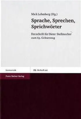 Lehmberg |  Sprache, Sprechen, Sprichwörter | Buch |  Sack Fachmedien