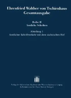  Ehrenfried Walther von Tschirnhaus Gesamtausgabe | Buch |  Sack Fachmedien