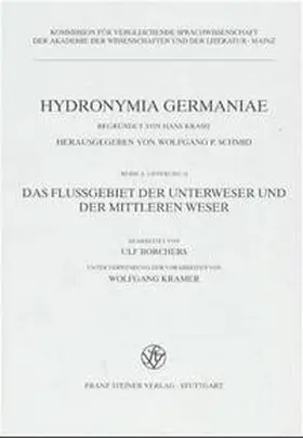  Das Flussgebiet der Unterweser und der mittleren Weser | Buch |  Sack Fachmedien