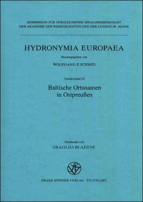  Baltische Ortsnamen in Ostpreußen | Buch |  Sack Fachmedien