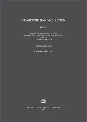  Arabische Handschriften | Buch |  Sack Fachmedien