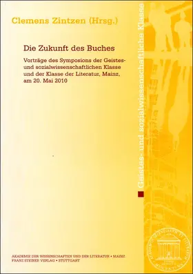 Zintzen |  Die Zukunft des Buches | Buch |  Sack Fachmedien