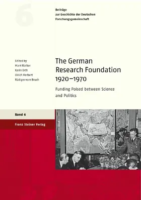 Walker / Bruch / Orth | The German Research Foundation 1920–1970 | E-Book | sack.de