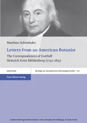 Schönhofer |  Letters from an American Botanist | eBook | Sack Fachmedien