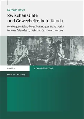 Deter |  Zwischen Gilde und Gewerbefreiheit. Bd. 1 | Buch |  Sack Fachmedien