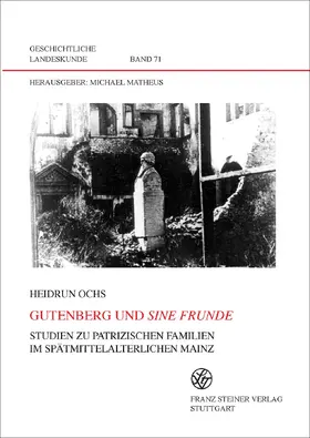 Ochs |  Gutenberg und sine frunde | Buch |  Sack Fachmedien