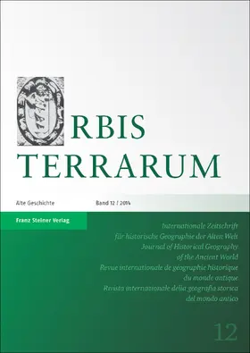 Geus |  Orbis Terrarum 12 (2014) | Buch |  Sack Fachmedien