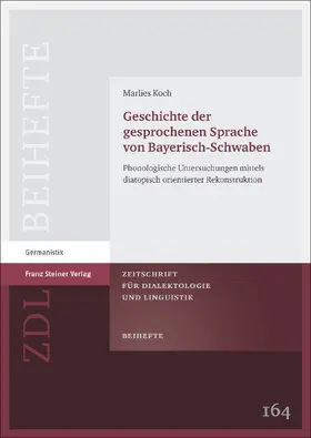 Koch |  Geschichte der gesprochenen Sprache von Bayerisch-Schwaben | Buch |  Sack Fachmedien