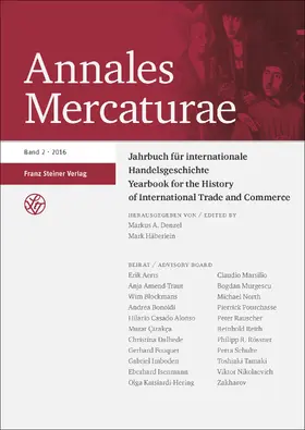 Denzel / Häberlein | Annales Mercaturae 2 (2016) | Buch | 978-3-515-11471-4 | www2.sack.de