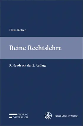  Reine Rechtslehre | Buch |  Sack Fachmedien