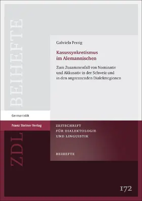 Perrig |  Kasussynkretismus im Alemannischen | eBook | Sack Fachmedien