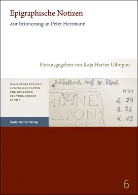 Harter-Uibopuu | Epigraphische Notizen | E-Book | sack.de