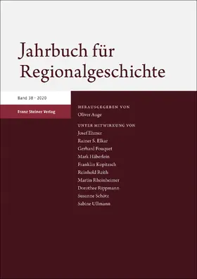 Auge |  Jahrbuch für Regionalgeschichte 38 (2020) | eBook | Sack Fachmedien