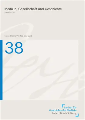 Jütte |  Medizin, Gesellschaft und Geschichte 38 (2020) | eBook | Sack Fachmedien