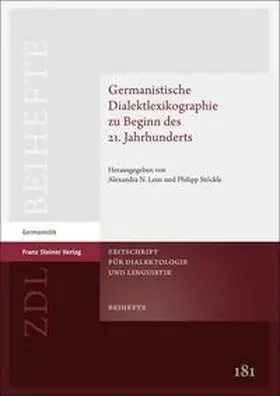 Lenz / Stöckle |  Germanistische Dialektlexikographie zu Beginn des 21. Jahrhunderts | Buch |  Sack Fachmedien