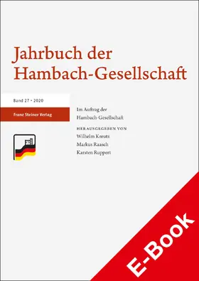 Kreutz / Raasch / Ruppert |  Jahrbuch der Hambach-Gesellschaft 27 (2020) | eBook | Sack Fachmedien