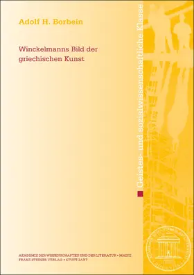 Borbein |  Winckelmanns Bild der griechischen Kunst | Buch |  Sack Fachmedien