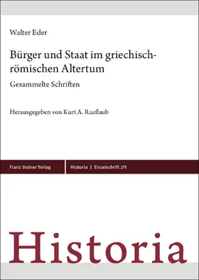 Eder / Raaflaub |  Bürger und Staat im griechisch-römischen Altertum | Buch |  Sack Fachmedien