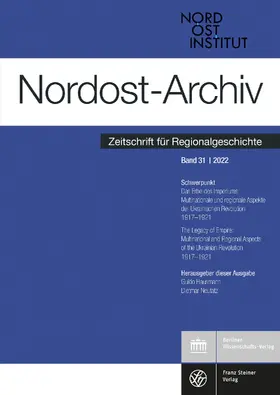Nordost-Institut (IKGN) |  Nordost-Archiv 31 (2022) | Buch |  Sack Fachmedien
