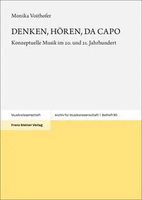 Voithofer |  DENKEN, HÖREN, DA CAPO | Buch |  Sack Fachmedien